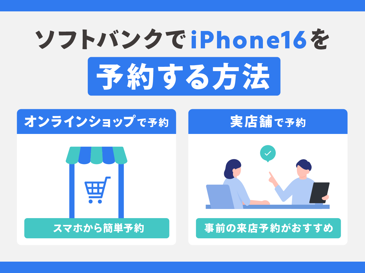 ソフトバンクでiPhone16を予約する方法