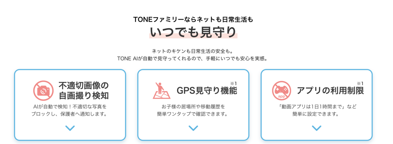 Toneファミリーオプション