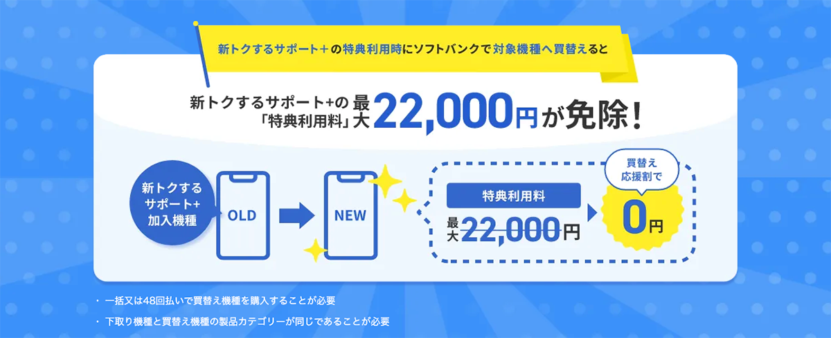 買替え応援割｜ソフトバンク
