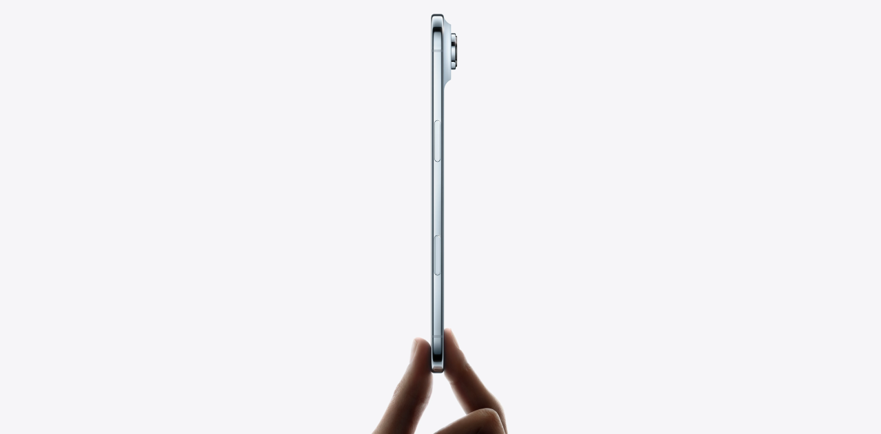 iPhone Airの薄さ