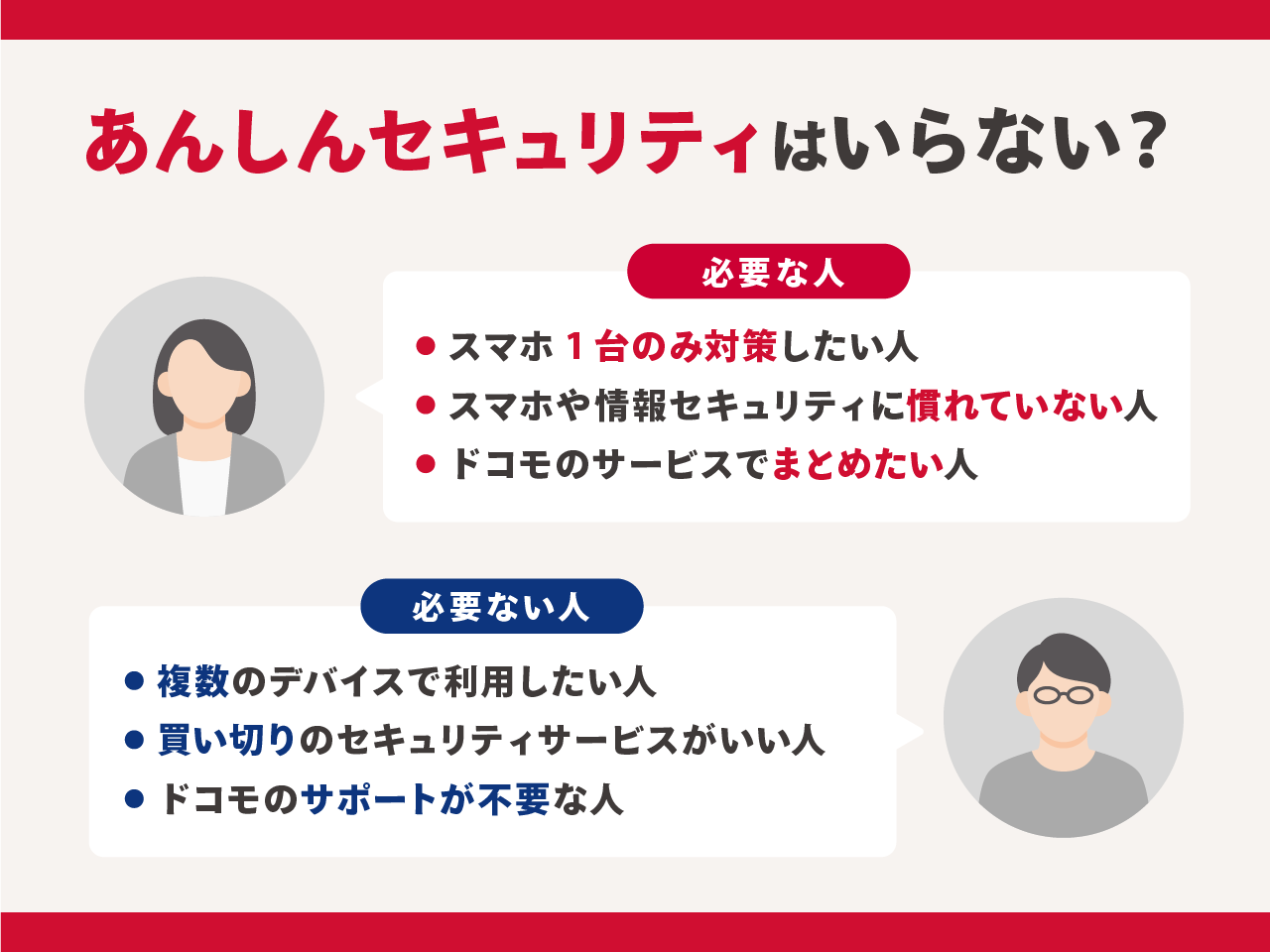 ドコモあんしんセキュリティはいらない？