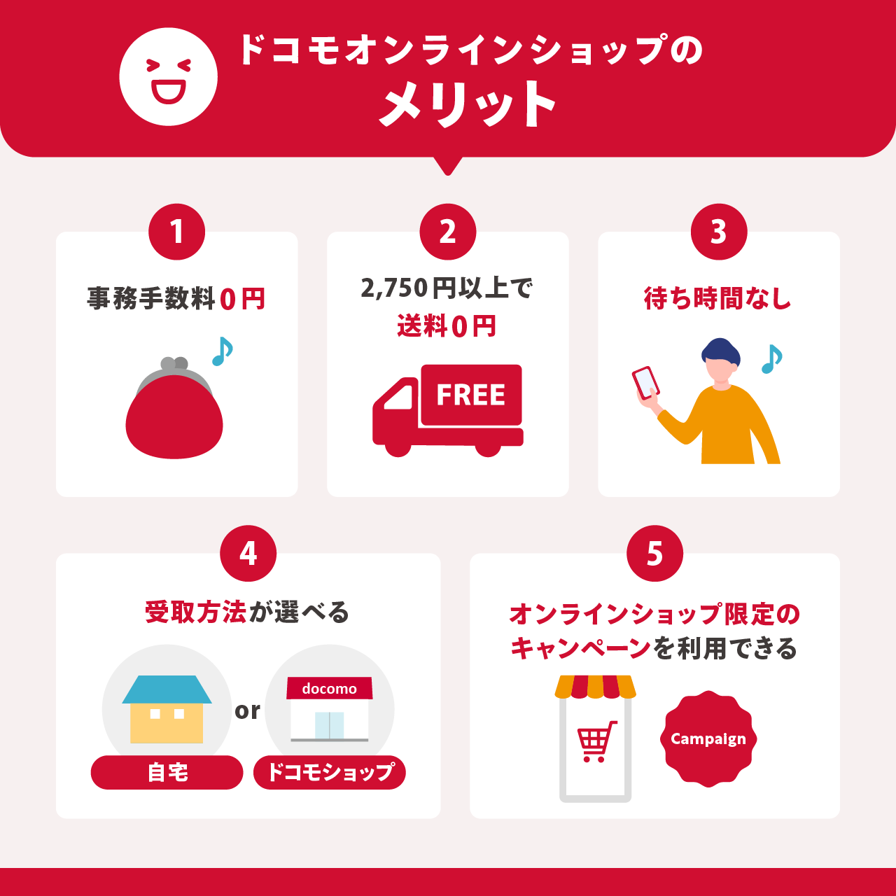 機種変更ならドコモオンラインショップがお得!
