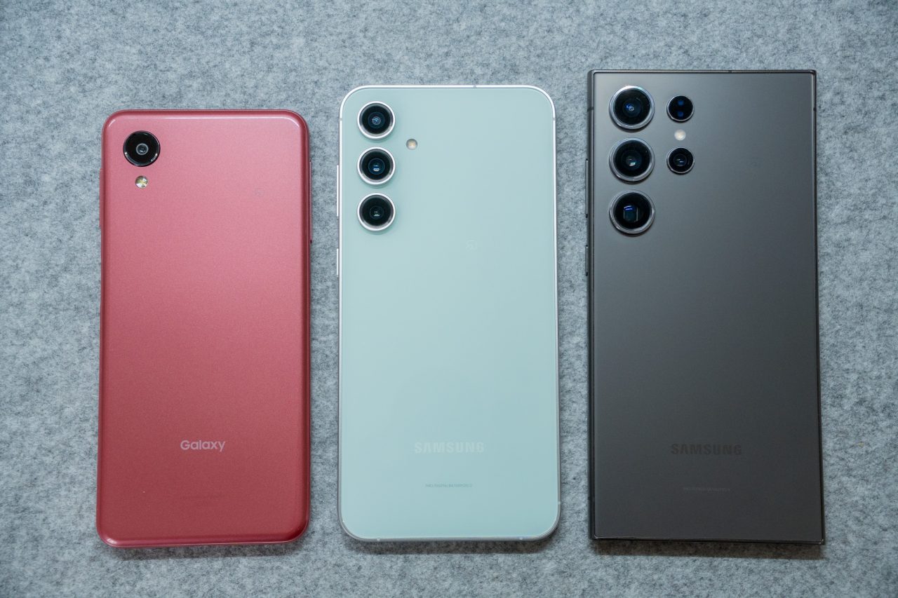 Galaxyのサイズ比較