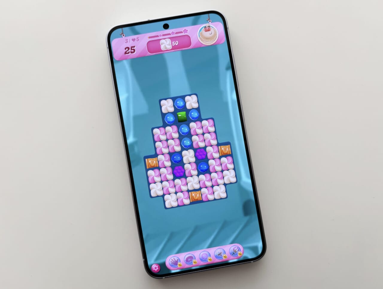 Galaxy S25 のゲームアプリの動作