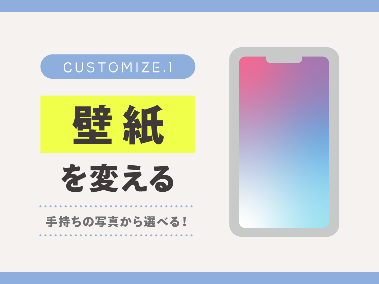 壁紙を変える