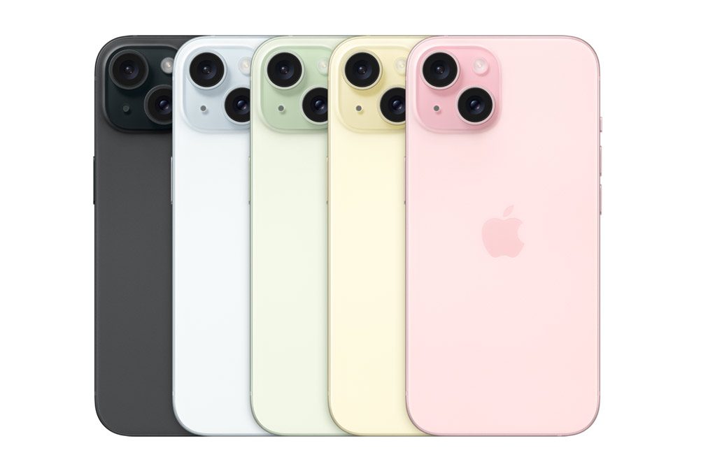 iPhone15のカラーバリエーション